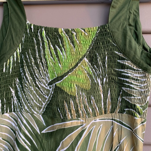 Ku De Ta Tropical Dress Womens Size small Green Small. - Picture 11 of 16